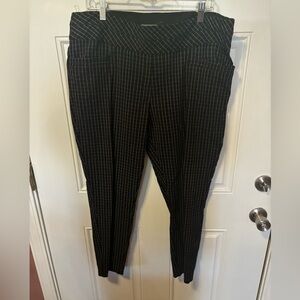Maurice’s stretchy grid pattern ankle pants